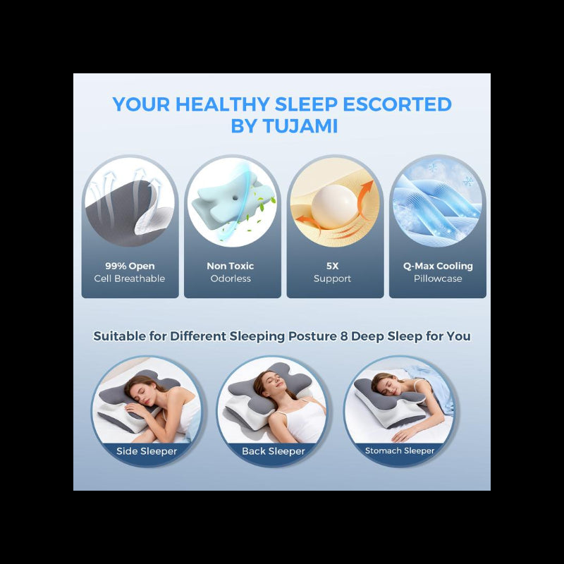 Restora™  Cervical Relief Memory Pillow