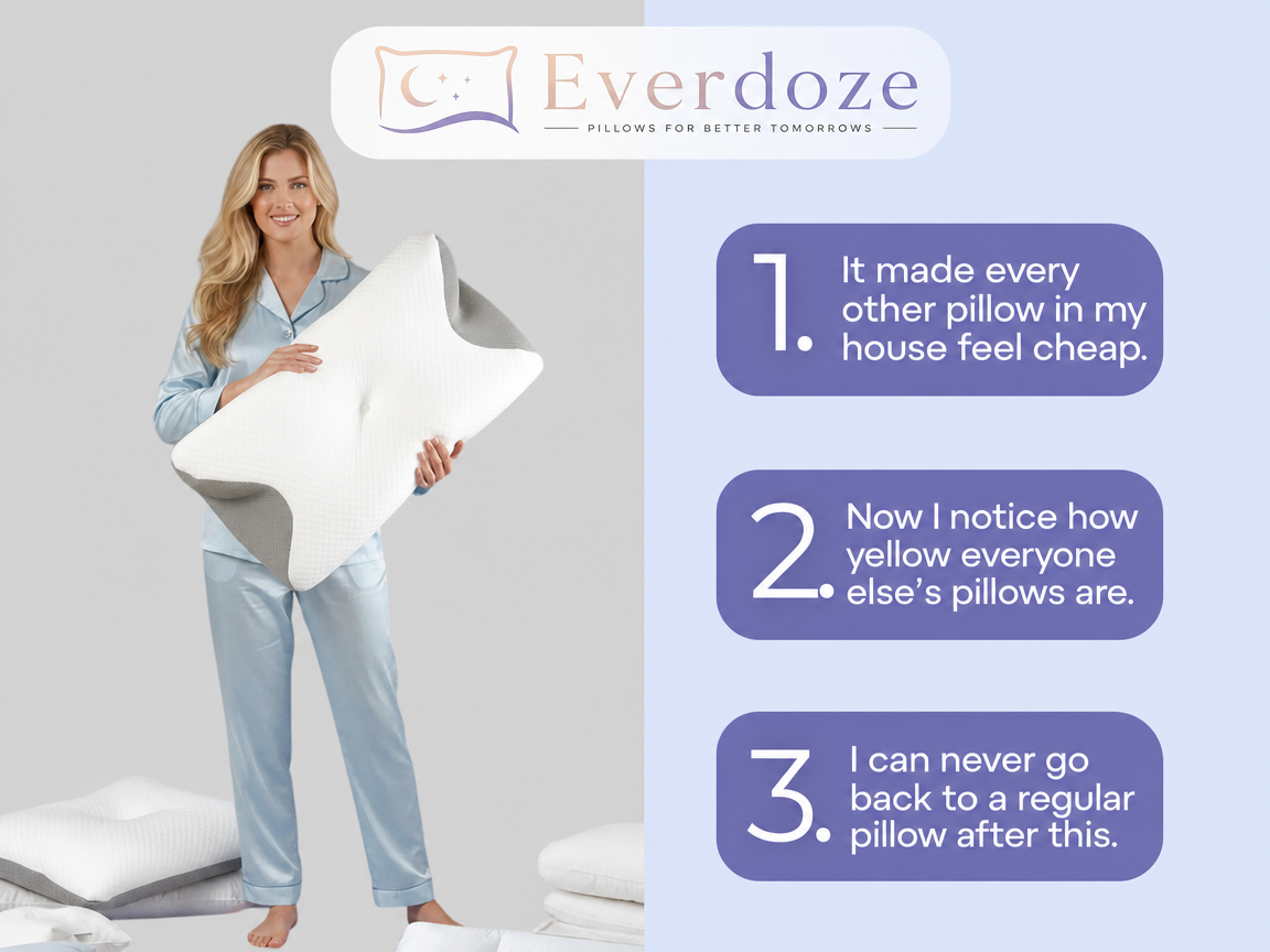EverDoze™  Cervical Relief Memory Pillow