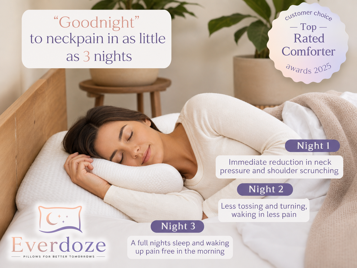 EverDoze™  Cervical Relief Memory Pillow