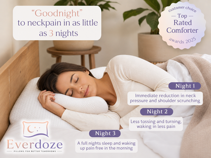 EverDoze™  Cervical Relief Memory Pillow