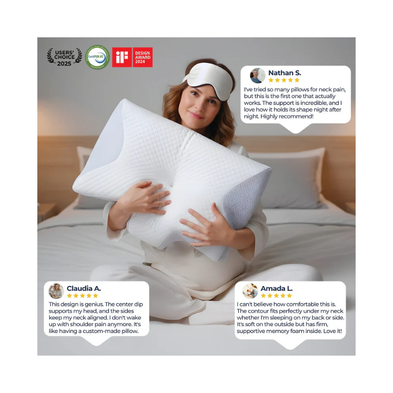 EverDoze™  Cervical Relief Memory Pillow